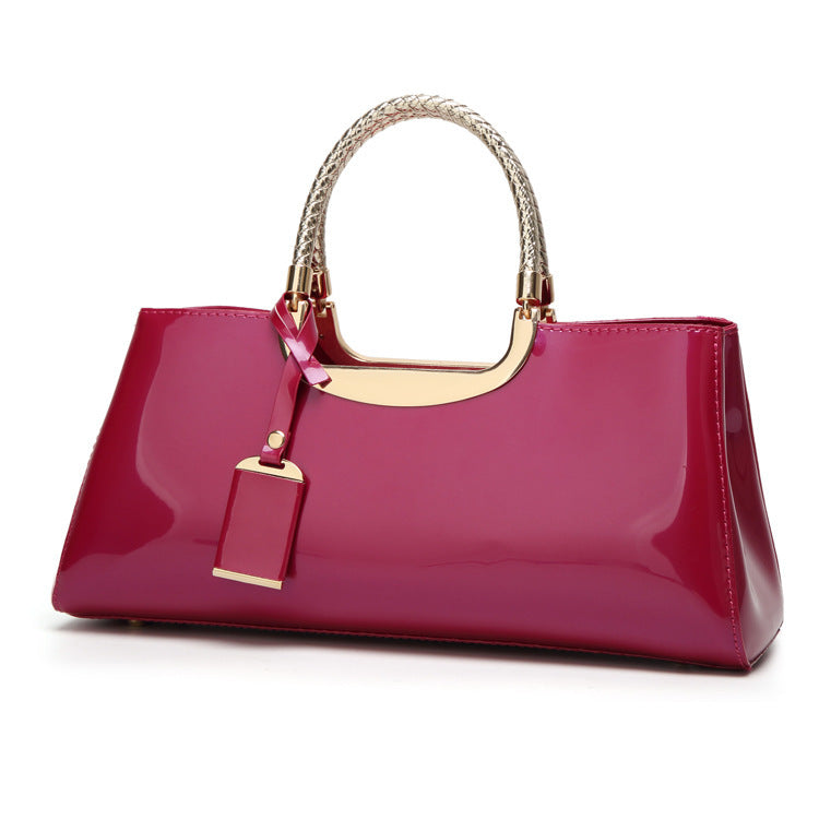 Women's Patent Leather Handbag