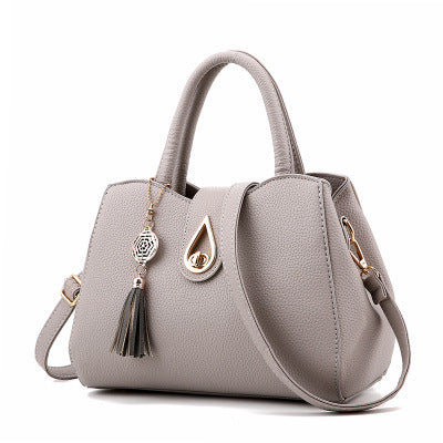 SMOOZA Luxury Designer Women Handbag with Tassel