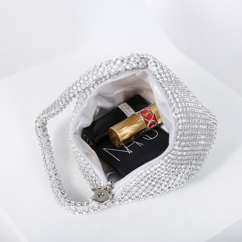 Luxury Designer Women's Rhinestone Crossbody Handbags