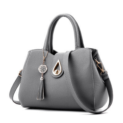 SMOOZA Luxury Designer Women Handbag with Tassel