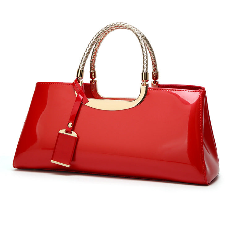 Women's Patent Leather Handbag