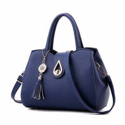 SMOOZA Luxury Designer Women Handbag with Tassel