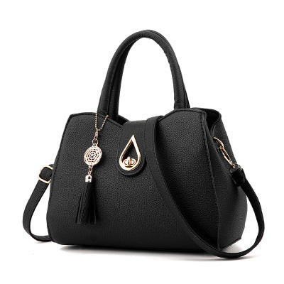 SMOOZA Luxury Designer Women Handbag with Tassel