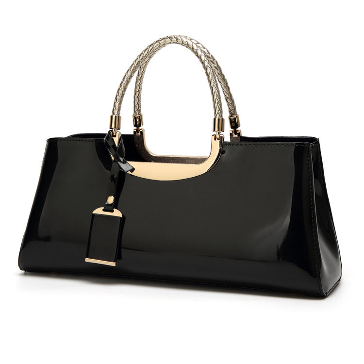 Women's Patent Leather Handbag
